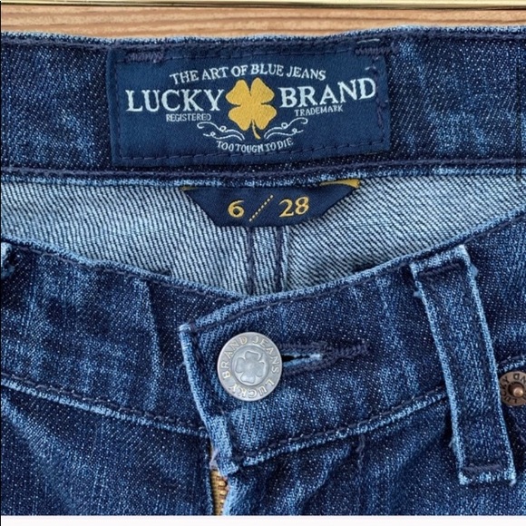 LUCKY BRAND SWEET N STRAIGHT LEG JEAN AUTHENTIC - Picture 3 of 8